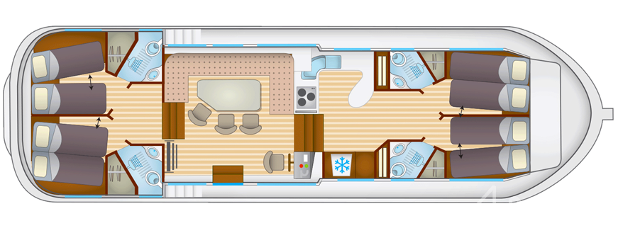 Pénichette 1500FB - Yacht Charter Sailica