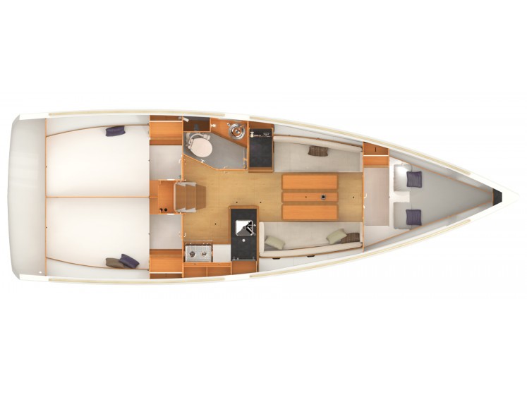 Sun Odyssey 349 - Yacht Charter Sailica