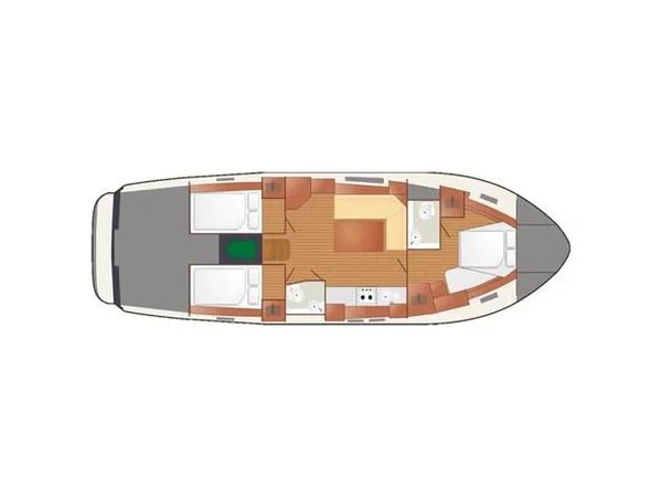 Nautika 1300  - Yacht Charter Sailica