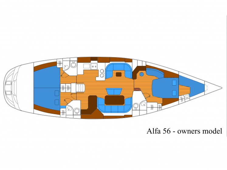 Alfa 56 - Yacht Charter Sailica