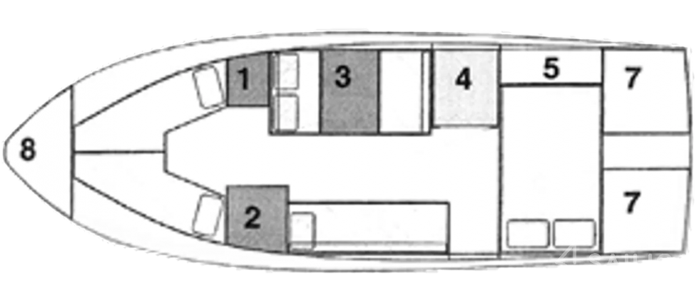 Weekend 820 - Yacht Charter Sailica