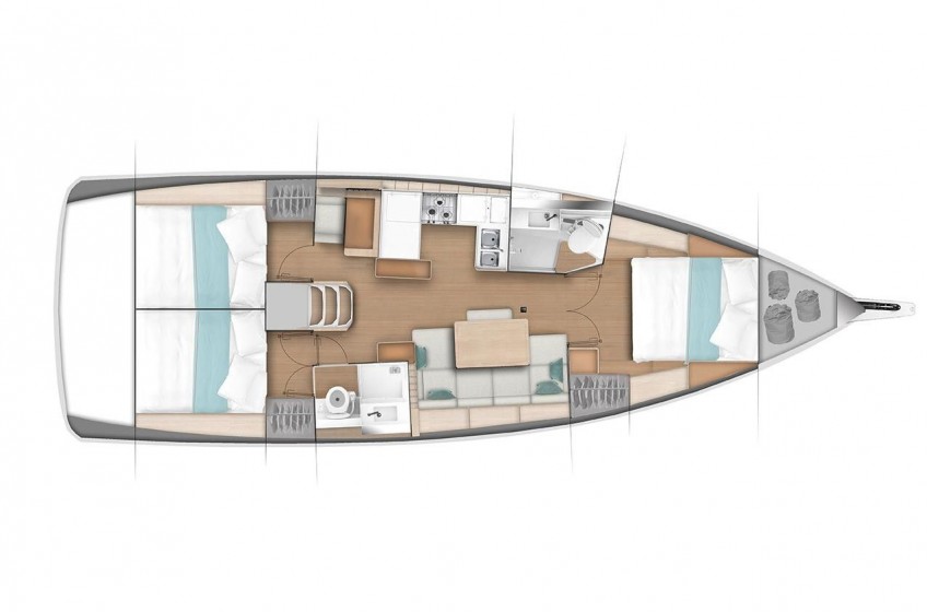 Sun Odyssey 440 - Yacht Charter Sailica