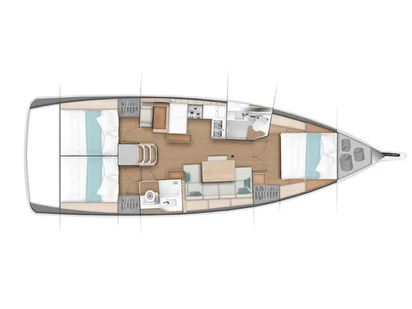 Sun Odyssey 440 - Yacht Charter Sailica