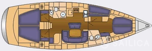 Bavaria 46 Cruiser - Photo #3 Bavaria 46 Cruiser - Yacht Charter Sailica