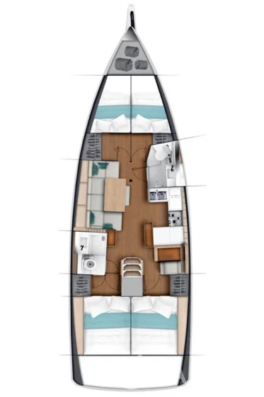 Sun Odyssey 440 - Yacht Charter Sailica