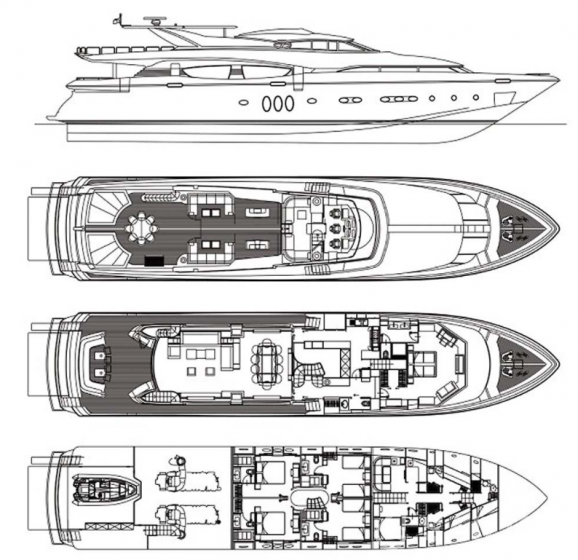 Posillipo Technema 120 - Yacht Charter Sailica