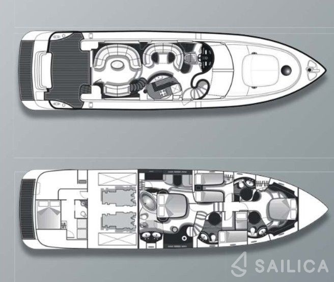 Azimut 68 - Yacht Charter Sailica