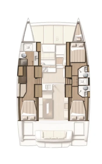 Bali 4.2 - Yacht Charter Sailica