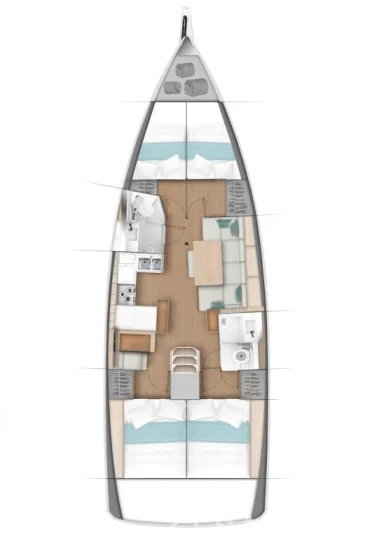 Sun Odyssey 440 - Yacht Charter Sailica