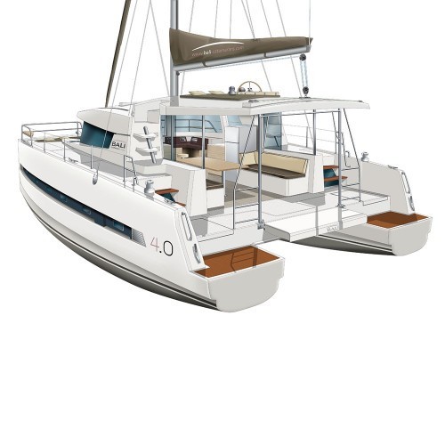 Bali 4.0 - 4 cab. - Yacht Charter Sailica