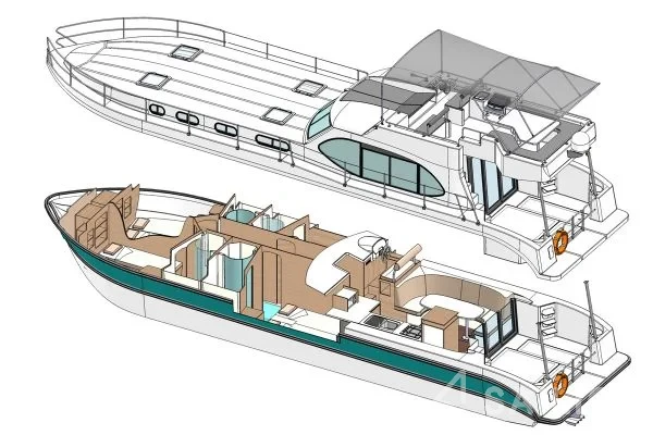 Houseboat - Yacht Charter Sailica