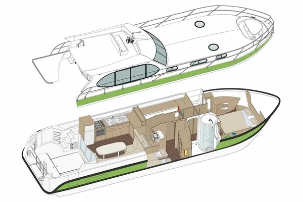 Houseboat - Yacht Charter Sailica