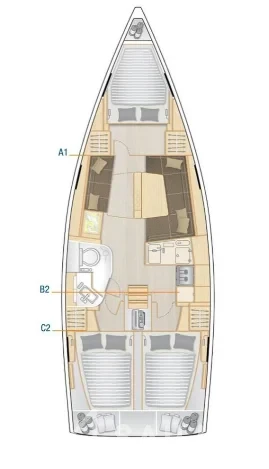 Hanse 388 - Yacht Charter Sailica