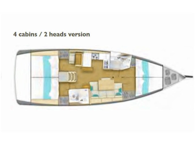 Sun Odyssey 440 - Yacht Charter Sailica