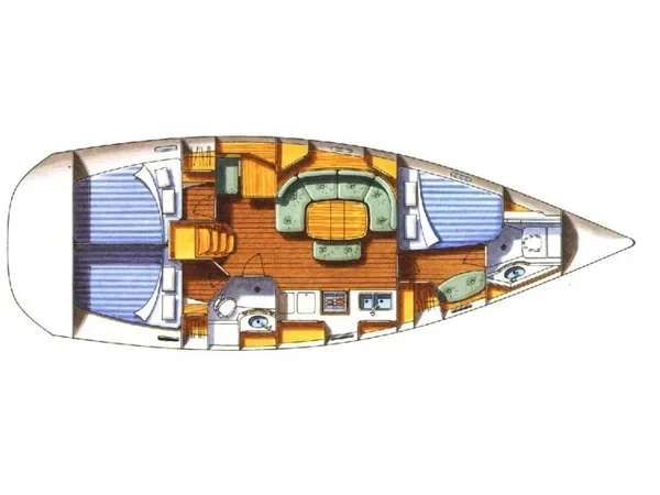 Beneteau 393 - Yacht Charter Sailica