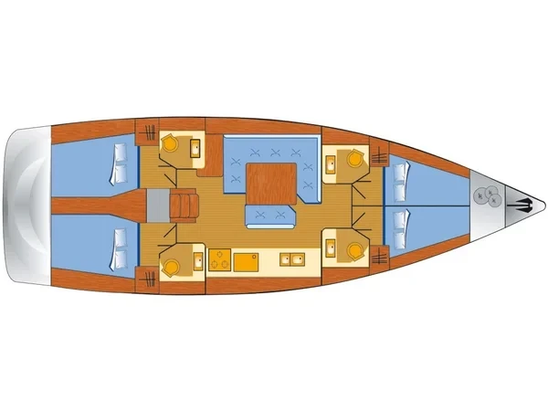 Sun Odyssey 479 - Yacht Charter Sailica
