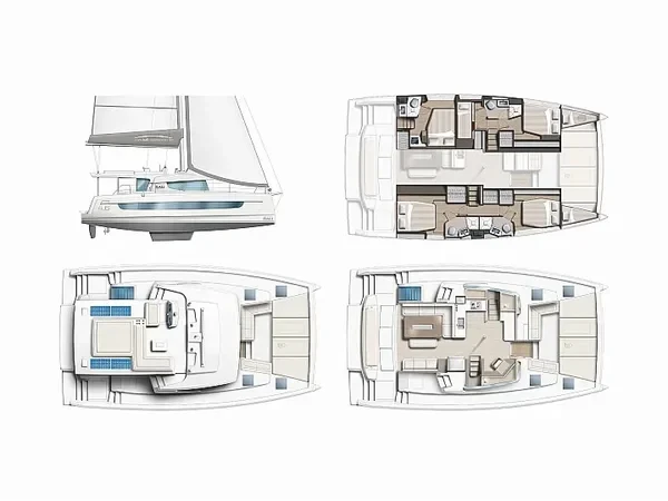 Bali 4.6 - Yacht Charter Sailica