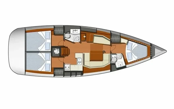Sun Odyssey 42i - Yacht Charter Sailica