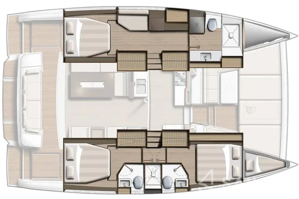 Bali 4.2 - Yacht Charter Sailica