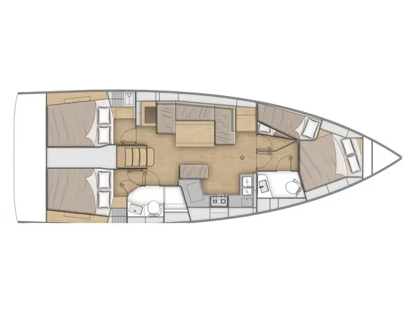 Oceanis 40.1 - Photo #53 Oceanis 40.1 - Yacht Charter Sailica