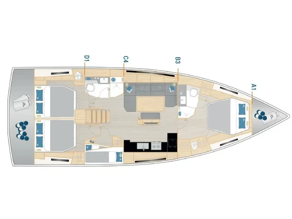 Hanse 460 - Yacht Charter Sailica