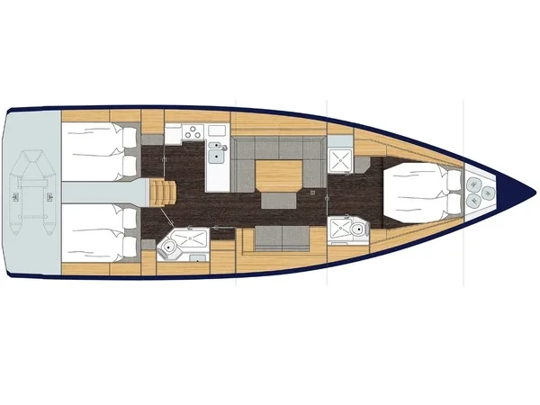 Bavaria C45 - Photo #59 Bavaria C45 - Yacht Charter Sailica