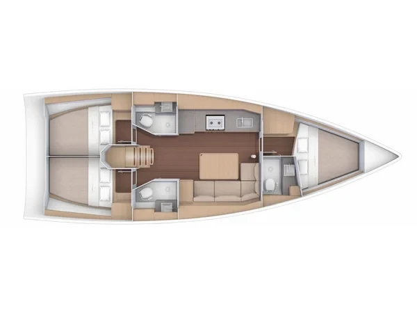 Dufour 390 Grand Large - Yacht Charter Sailica
