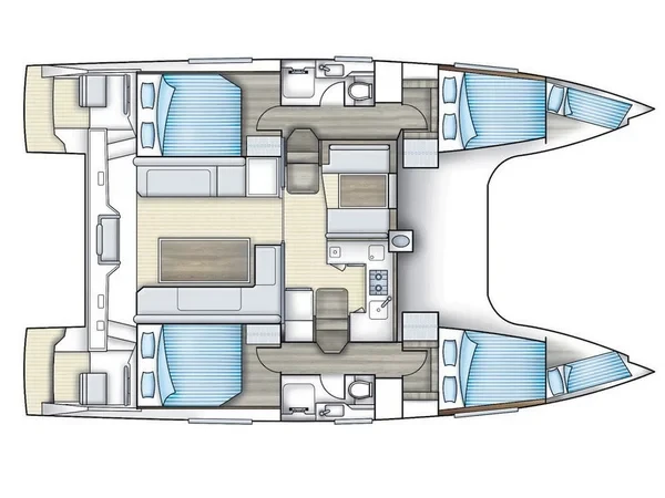 Nautitech 46 Fly - Yacht Charter Sailica