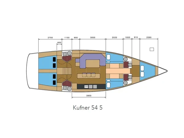 D&D Kufner 54 - Yacht Charter Sailica
