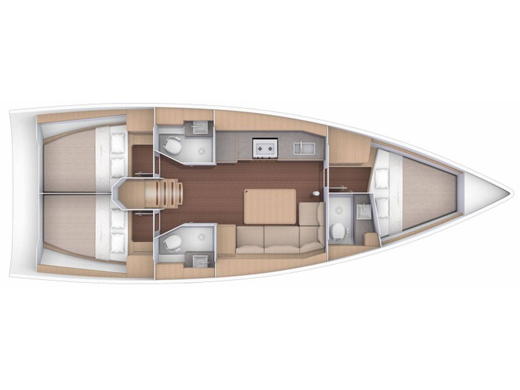 Dufour 390 - Yacht Charter Sailica