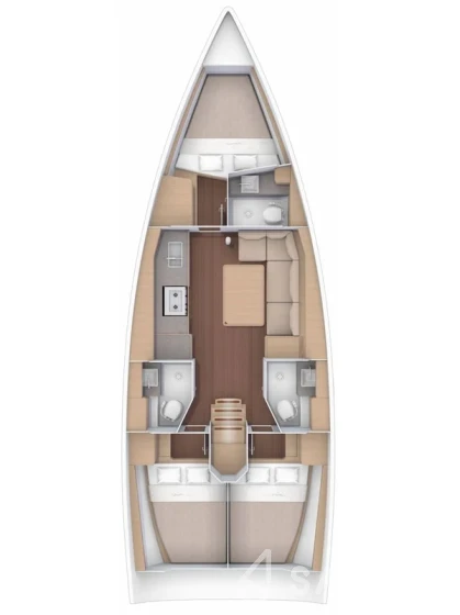 Dufour 390 - Yacht Charter Sailica
