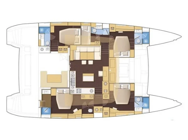 Lagoon 560 S2 - Yacht Charter Sailica