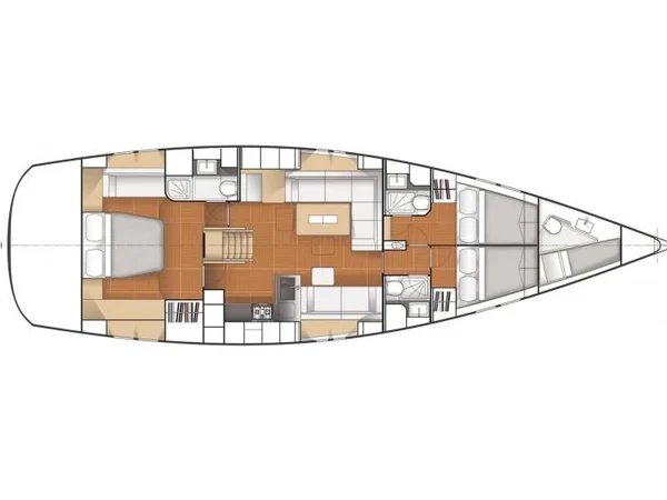 Hanse 545 - Yacht Charter Sailica