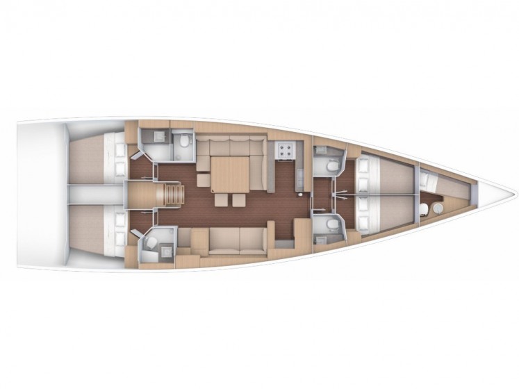 Dufour 56 Exclusive - Yacht Charter Sailica