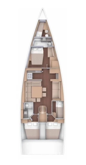 Dufour 56  - Yacht Charter Sailica