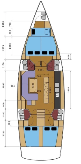 D&D Kufner 54 - Yacht Charter Sailica