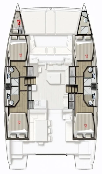 Bali 4.5 - Yacht Charter Sailica