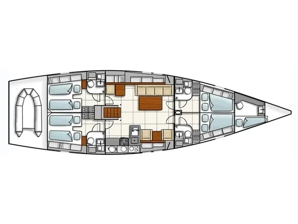Hanse 540e - Yacht Charter Sailica