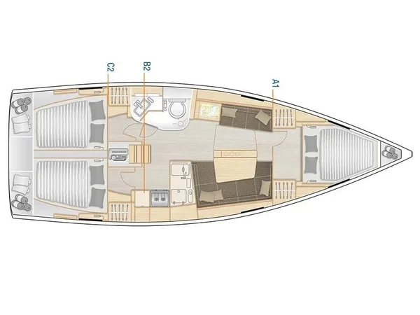 Hanse 388 - Yacht Charter Sailica