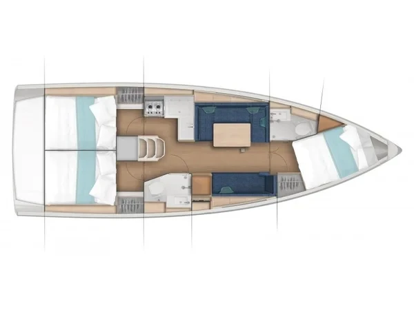 Sun Odyssey 380 - Yacht Charter Sailica
