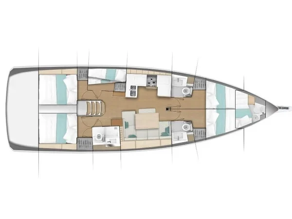 Sun Odyssey 490 - Yacht Charter Sailica