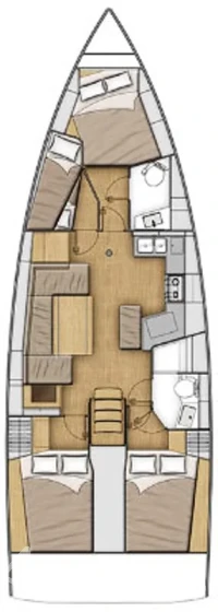 Oceanis 40.1 - Photo #7 Oceanis 40.1 - Yacht Charter Sailica