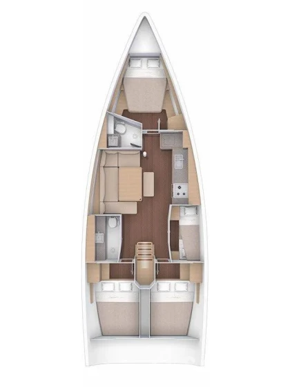 Dufour 430 - Yacht Charter Sailica