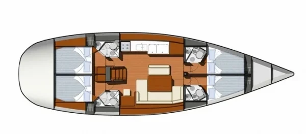 Sun Odyssey 479 - Yacht Charter Sailica