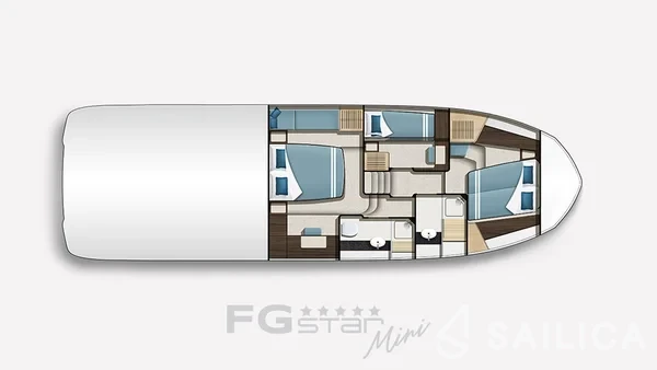 Galeon 440 Fly - Yacht Charter Sailica