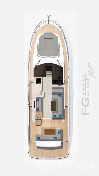 Galeon 440 Fly - Yacht Charter Sailica