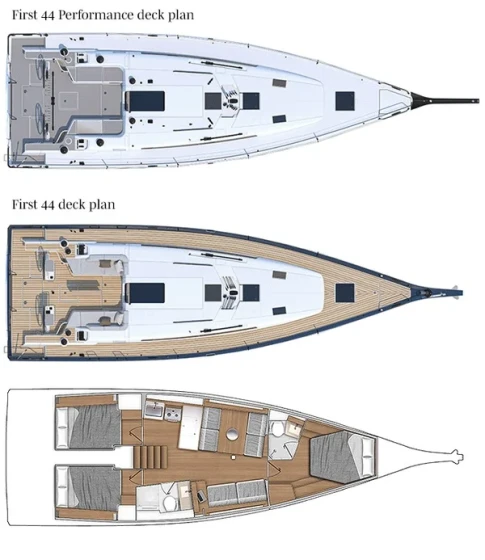 First 44 - Yacht Charter Sailica