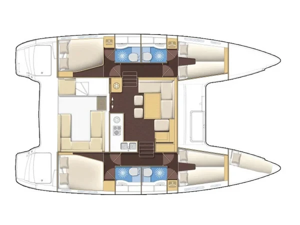 Lagoon 400 S2 - Yacht Charter Sailica