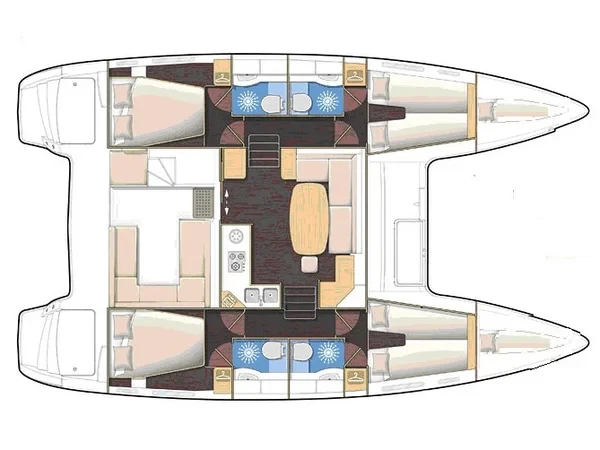 Lagoon 400 S2 - Yacht Charter Sailica