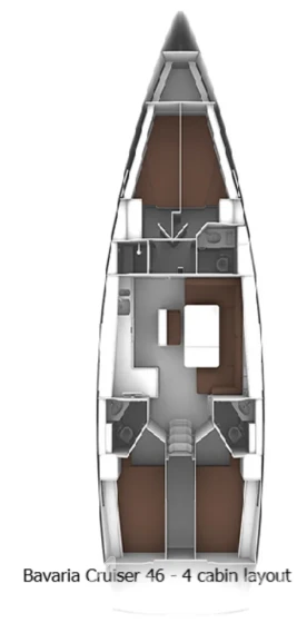 Bavaria 46 Cruiser - Yacht Charter Sailica